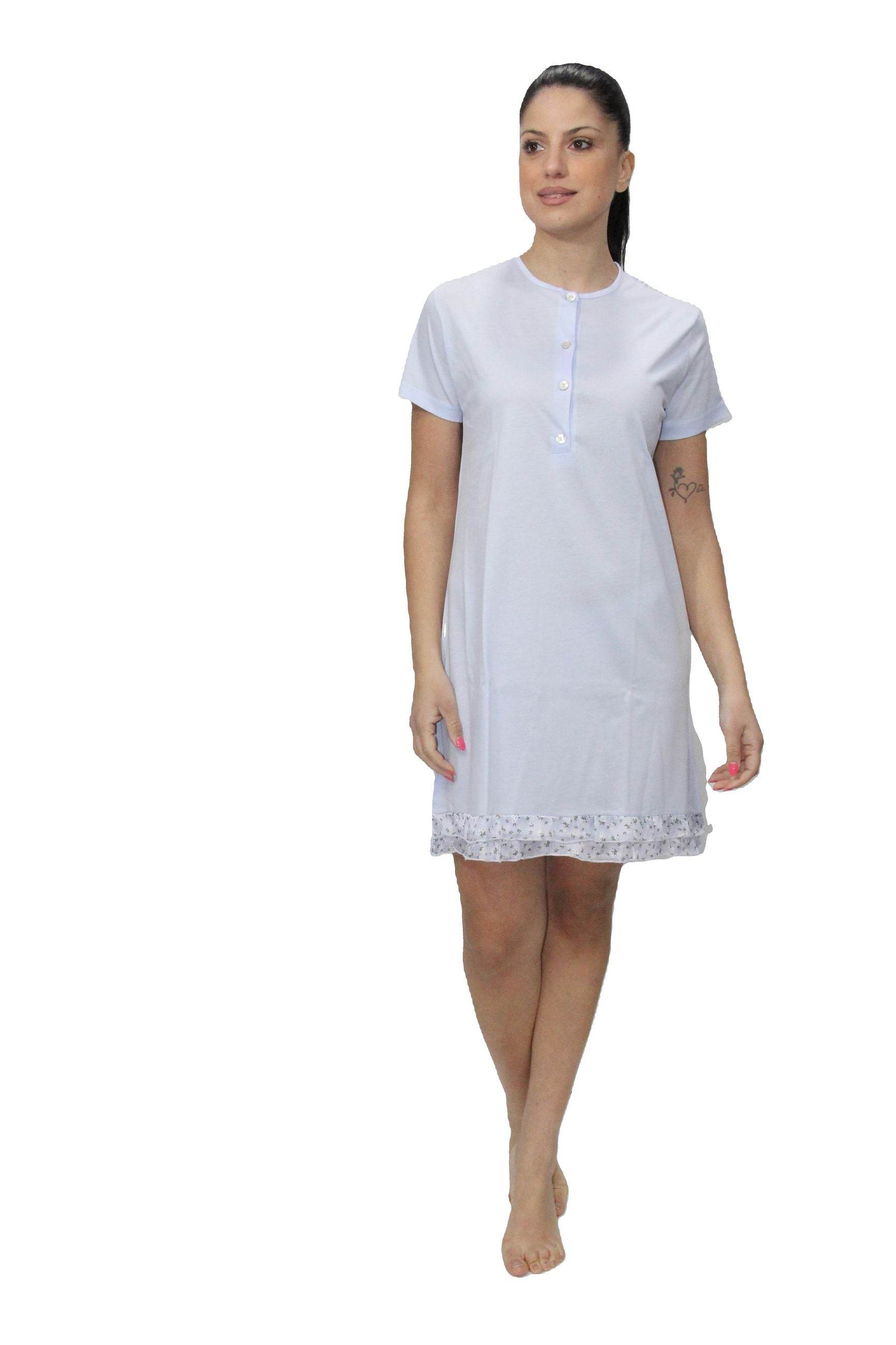 Camicia Manica corta Donna E2516 Fida - evabiancheria